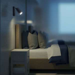 LED стенно осветително тяло GU10 VT-429 V-TAC черно | AVStore