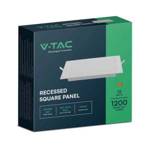 LED панел 12W 6500K V-TAC VT-61012 17×20см | AVStore