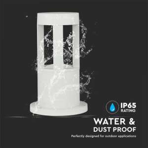 LED градинска лампа 10W 4000K VT-830 V-TAC бяла | AVStore