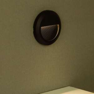 LED лампа за стъпала 2W 3000K VT-1142 V-TAC кръгла черна | AVStore