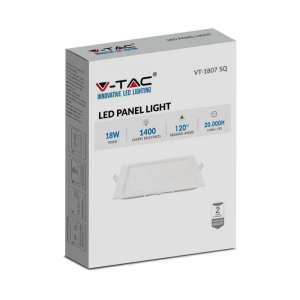 LED панел 18W 2700K V-TAC VT-1807 23×23см | AVStore