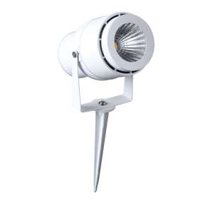 LED градинска лампа 12W 3000К VT-857 V-TAC бяла | AVStore