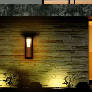 LED соларна стенна лампа със сензор за движение 2W 3000K VT-66 V-TAC сива | AVStore