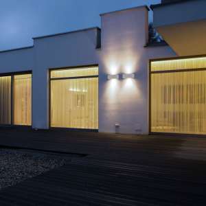 LED стенна лампа 9W 4000K VT-8056 V-TAC сива 17 см | AVStore