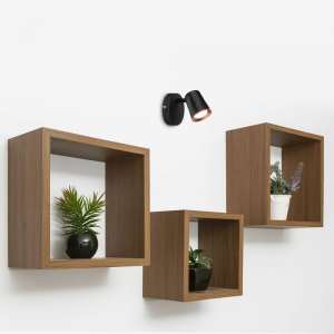 LED стенна лампа 6W 4000K VT-806 V-TAC черна | AVStore