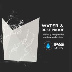 LED стенна лампа 5W 3000К VT-825 V-TAC бяла | AVStore