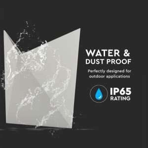 LED стенна лампа 5W 4000К VT-825 V-TAC сива | AVStore