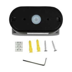 LED стенна лампа 5W 3000K VT-816 V-TAC черна | AVStore