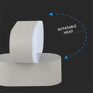 LED стенна лампа 5W 4000К VT-816 V-TAC сива | AVStore