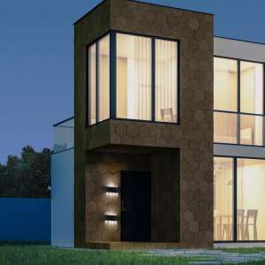 LED стенна лампа 5W 3000К VT-846 V-TAC черна | AVStore