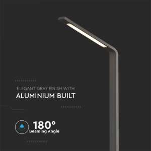 LED градинска лампа 6W 4000K VT-896 V-TAC сива | AVStore