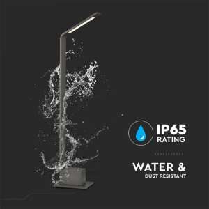 LED градинска лампа 6W 4000K VT-896 V-TAC сива | AVStore