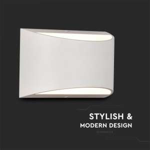 LED стенна лампа 10W 4000К VT-815 V-TAC бяла | AVStore