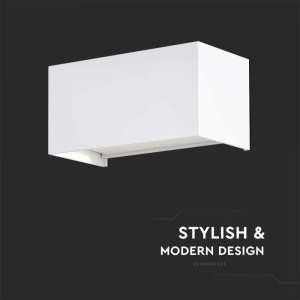 LED стенна лампа 24W 4000K VT-8125 V-TAC бяла | AVStore