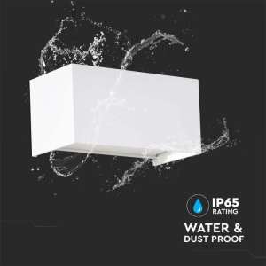 LED стенна лампа 24W 4000K VT-8125 V-TAC бяла | AVStore