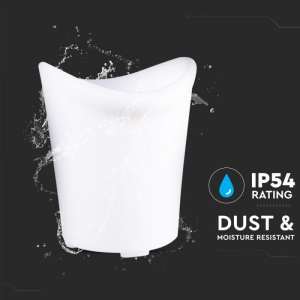 LED лампа/кофа за лед 1.5W RGB VT-7606 V-TAC (29x33x35см) | AVStore