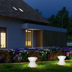 LED лампа/стол 3W RGB VT-7810 V-TAC 40×36см | AVStore