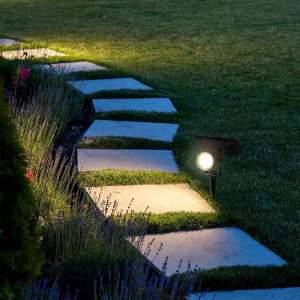 LED соларна лампа 2W 3000К VT-952 V-TAC черна | AVStore