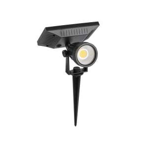 LED соларна лампа 2W 3000К VT-952 V-TAC черна | AVStore