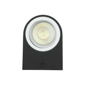 LED стенно осветително тяло 2xGU10 VT-7652 V-TAC черно | AVStore