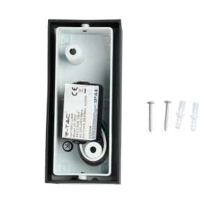 LED стенно осветително тяло 2xGU10 VT-7652 V-TAC черно | AVStore
