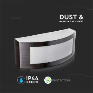 Осветително тяло за стена (1xЕ27) VT-7670 V-TAC черна | AVStore