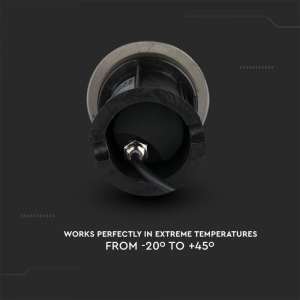 LED подземно осветително тяло GU10 VT-7677 V-TAC металическо кръг | AVStore