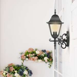 Стенно осветително тяло E27 VT-761 V-TAC черно матово | AVStore