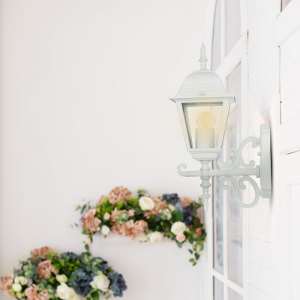 Стенно осветително тяло E27 VT-761 V-TAC бяло матово | AVStore