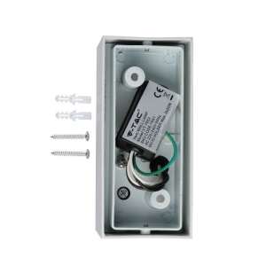 Стенно осветително тяло GU10 VT-7652 V-TAC бялo двустранно | AVStore