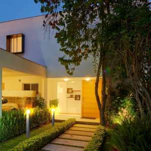 Градинско осветително тяло GU10 VT-7615 V-TAC черно 80 см | AVStore