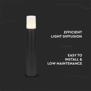 Градинско осветително тяло GU10 VT-7617 V-TAC черно 50 см | AVStore