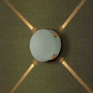 LED стенна лампа 4W 4000K VT-706 V-TAC бяла кръгла | AVStore