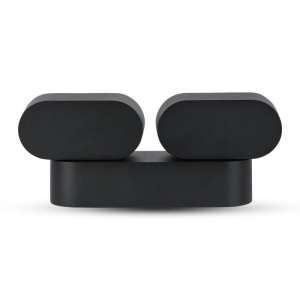 LED стенна двойна лампа 12W 3000K VT-814 V-TAC черна | AVStore