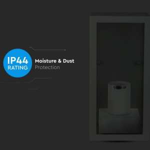 Стенно осветително тяло Е27 VT-837 V-TAC черно | AVStore