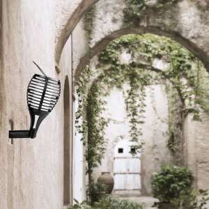 LED соларна лампа факла 0.45W 2200K VT-719 V-TAC черна | AVStore