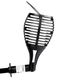 LED соларна лампа факла 0.45W 2200K VT-719 V-TAC черна | AVStore