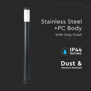 Градинско осветително тяло E27 VT-838 V-TAC черно 110 см | AVStore