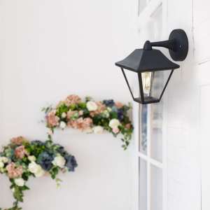 Стенно осветително тяло E27 VT-843 V-TAC черно | AVStore