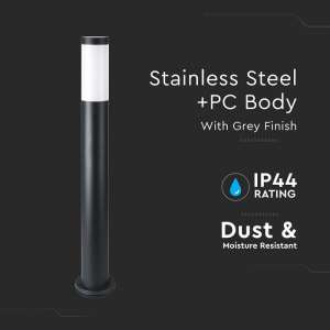 Градинско осветително тяло E27 VT-838 V-TAC черно 80 см | AVStore