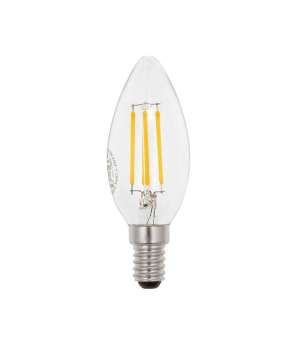 LED крушка 6W C35 4000K филамент VITO E14 | AVStore