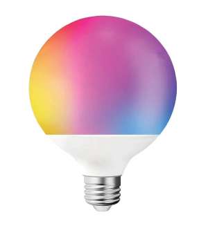 LED крушка SMART 14W G95 RGB+W Wi-Fi управление VITO E27 | AVStore