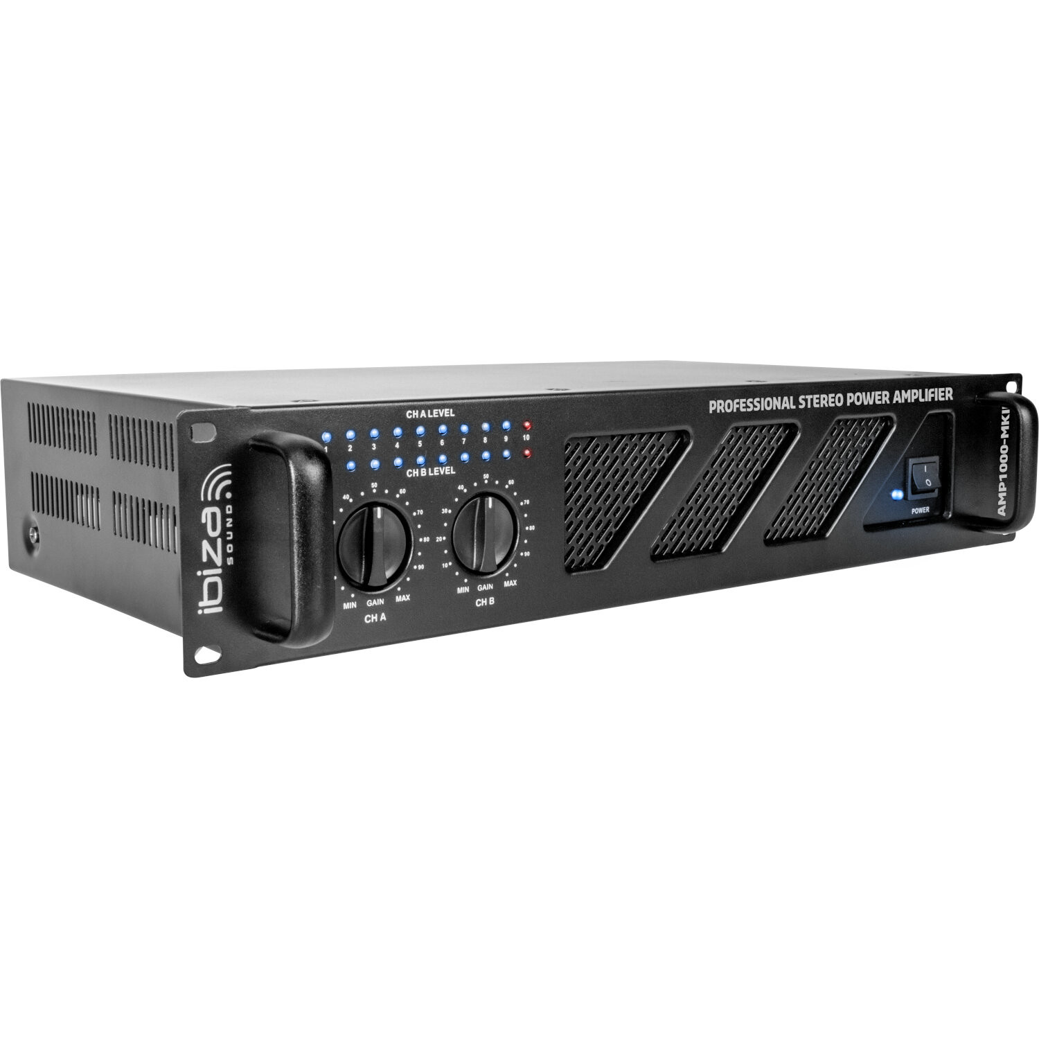 Професионален усилвател Ibiza AMP1000-MKII 1600W | AVStore