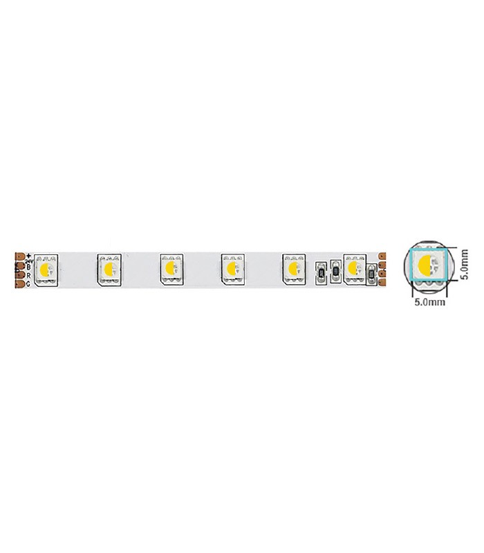 LED лента 14.4W/M RGBW IP20 12V VITO ролка 5 метра | AVStore