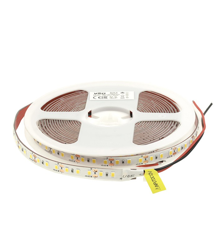 led-strip-plus-24v-120×2835-96w-3madhesive-tape-8mm-ip20-6000k-5m-roll-5540480-vito-1 LED лента 9.6W/M 6000K IP20 24V VITO ролка 5 метра | AVStore