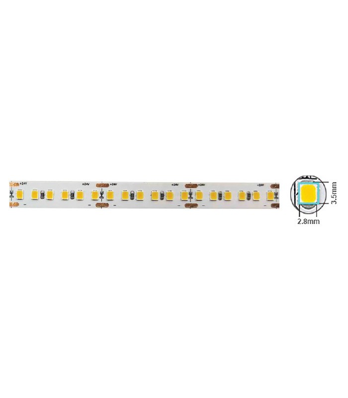 LED лента 18W/M 3000K IP20 24V VITO ролка 5 метра | AVStore