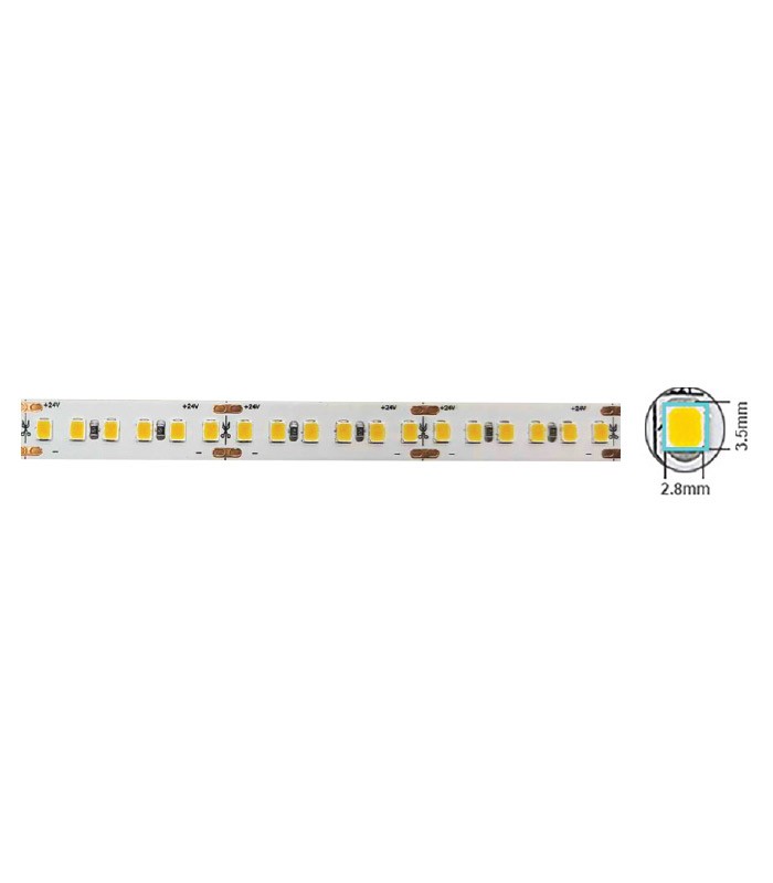 LED лента 18W/M 6000K IP20 24V VITO ролка 5 метра | AVStore