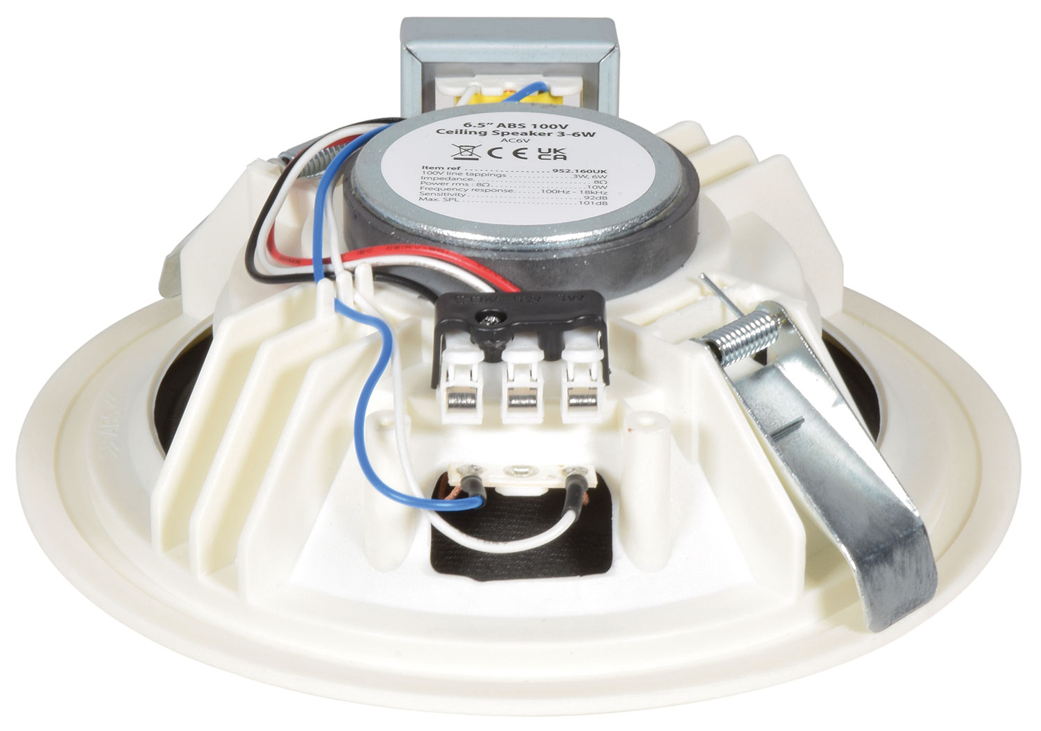 952160UK_CO2 Таванен говорител AC6V ABS 100V 3-6W Adastra | AVStore