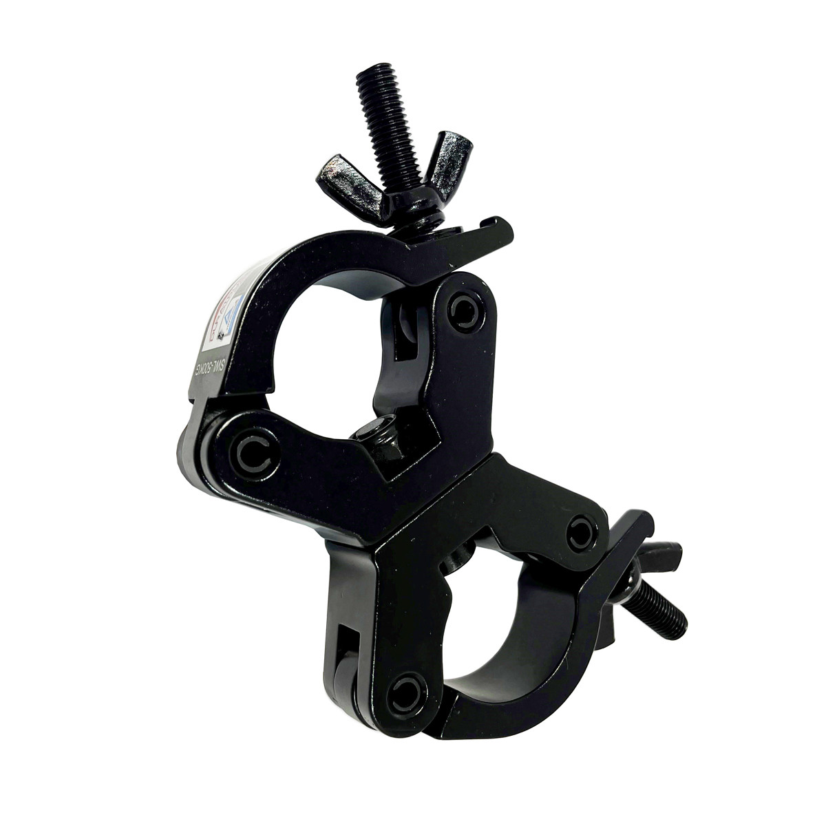 Скоба DT PRO Narrow Swivel Clamp черна алуминиева с макс товар 500кг. TUV сертификат | AVStore