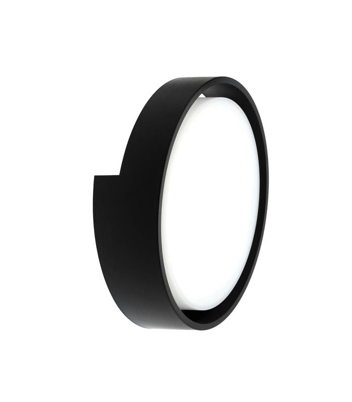 LED стенна лампа 18W 4000K VITO черна 22см | AVStore